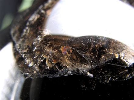 星彩黒水晶 スターモリオン 丸玉 スフィア チベット産