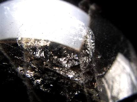 星彩黒水晶 スターモリオン 丸玉 スフィア チベット産