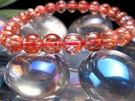 水晶 クォーツ オーラクォーツ タンブル 磨き石