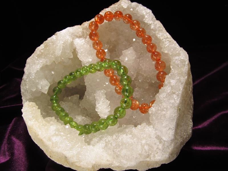 ブレスレット用浄化クラスター】☆天然石・パワーストーンアクセサリー
