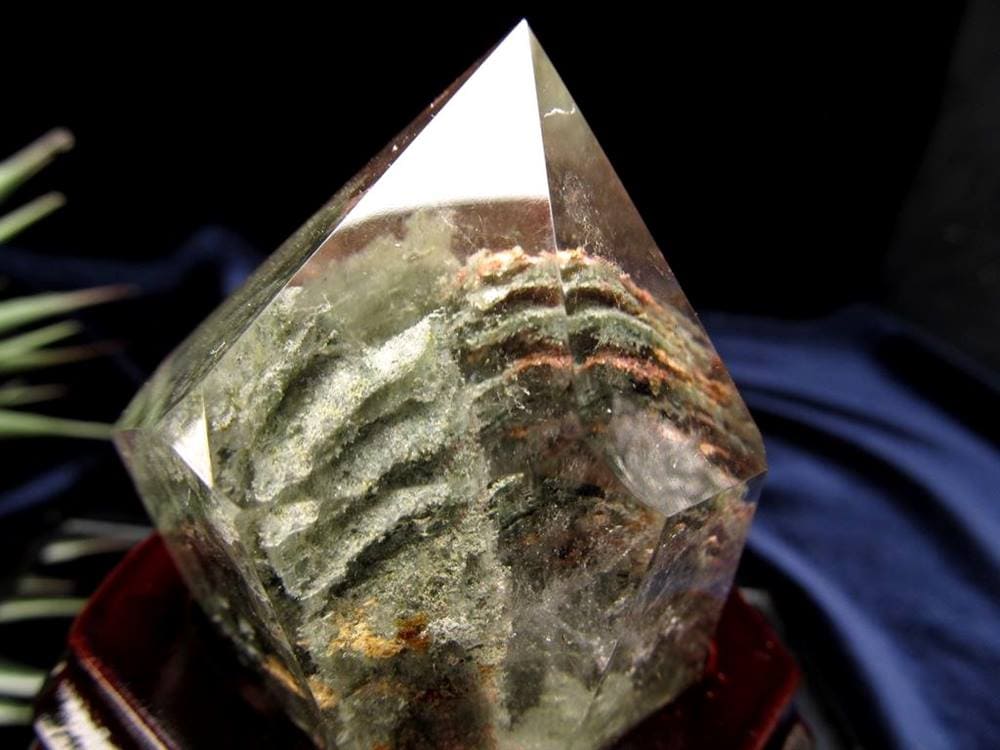 ガーデンクォーツ ポイント ファントム 庭園水晶 龍神ガーデンクォーツ