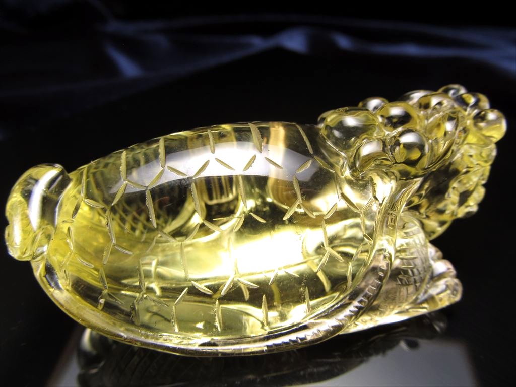 ☆限定☆財運を高める瑞獣☆極上透明シトリン使用☆幸運の石☆1点物