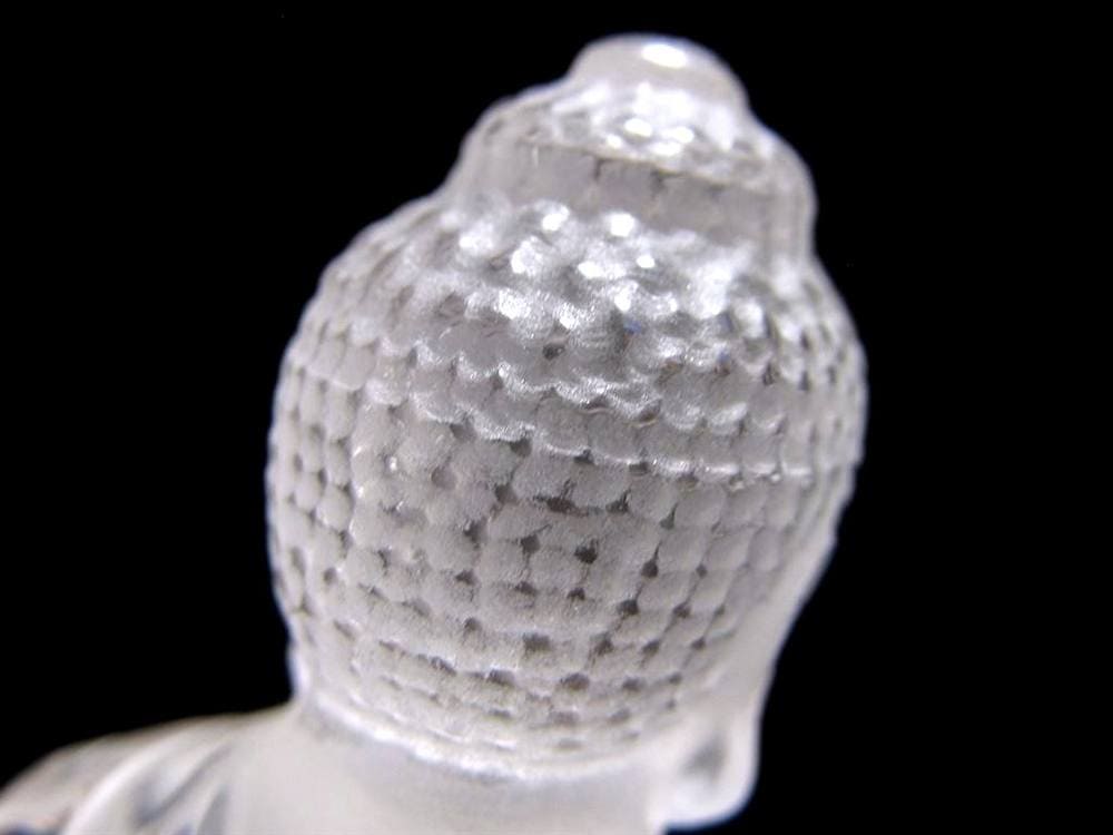 水晶 クォーツ クリスタル 薬師如来 彫刻 置物