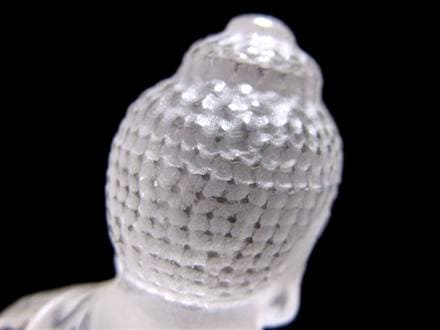 水晶 クォーツ クリスタル 薬師如来 彫刻 置物