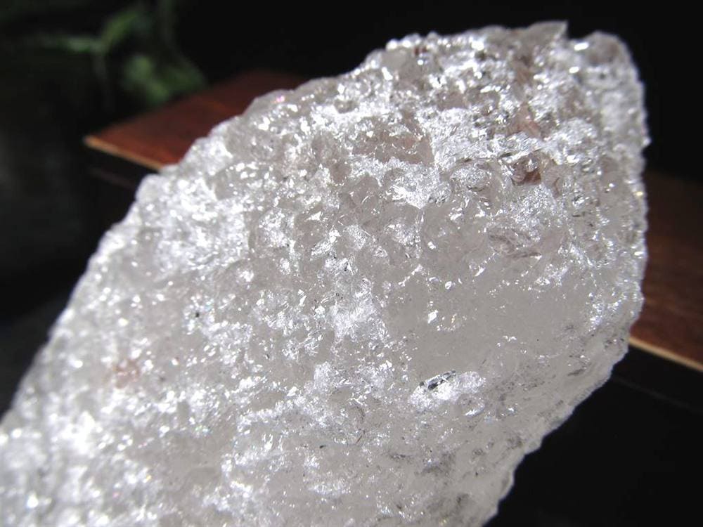 ニルヴァーナクォーツ アイスクリスタル 水晶 原石 ポイント