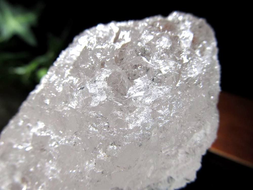 ニルヴァーナクォーツ アイスクリスタル 水晶 原石 ポイント