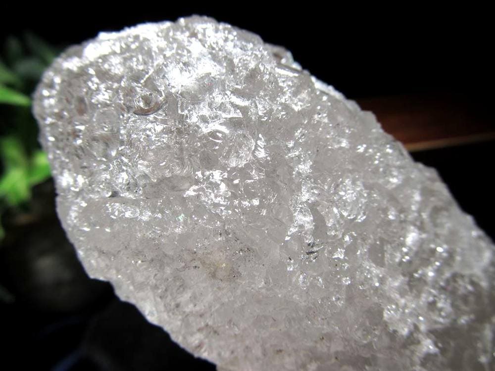 ニルヴァーナクォーツ アイスクリスタル 水晶 原石 ポイント