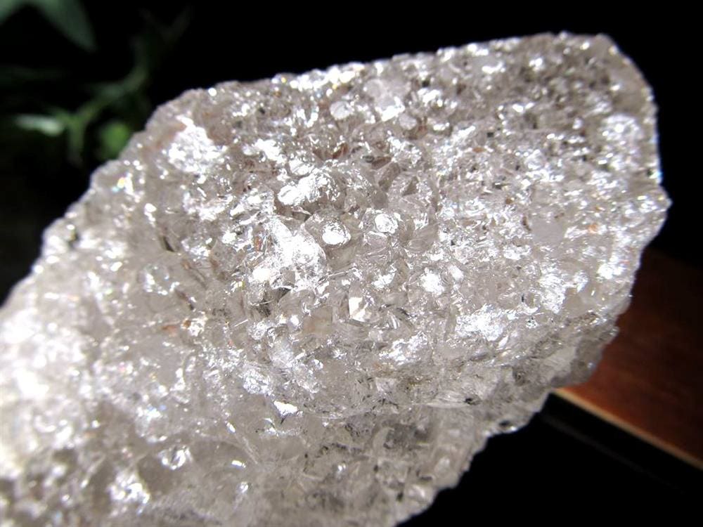 ニルヴァーナクォーツ アイスクリスタル 水晶 原石 ポイント