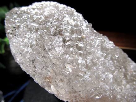 ニルヴァーナクォーツ アイスクリスタル 水晶 原石 ポイント