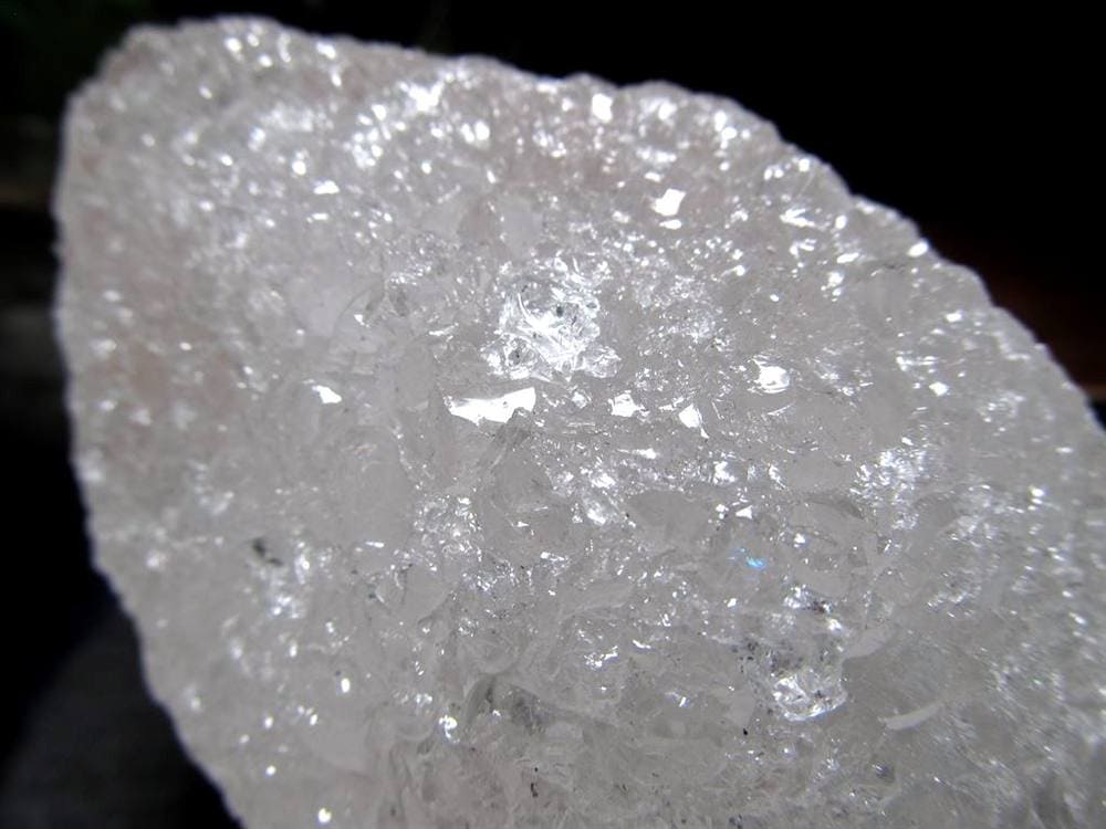 ニルヴァーナクォーツ アイスクリスタル 水晶 原石 ポイント