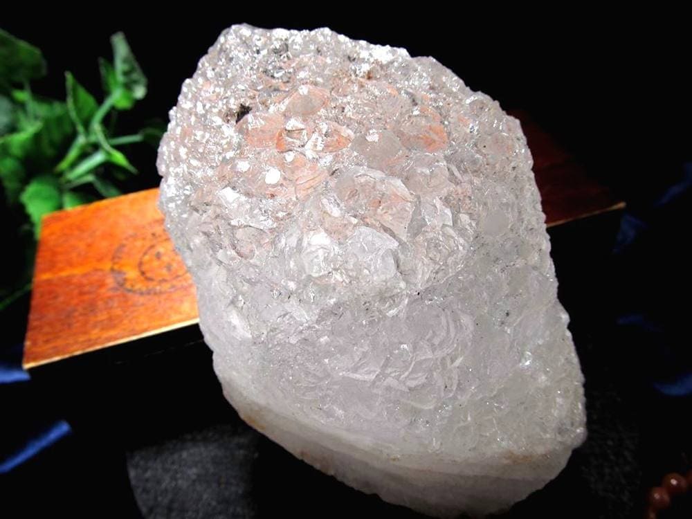 ニルヴァーナクォーツ アイスクリスタル 水晶 原石 ポイント