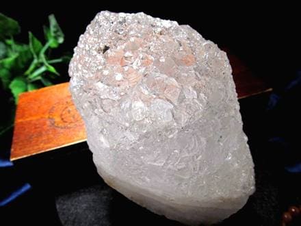 ニルヴァーナクォーツ アイスクリスタル 水晶 原石 ポイント