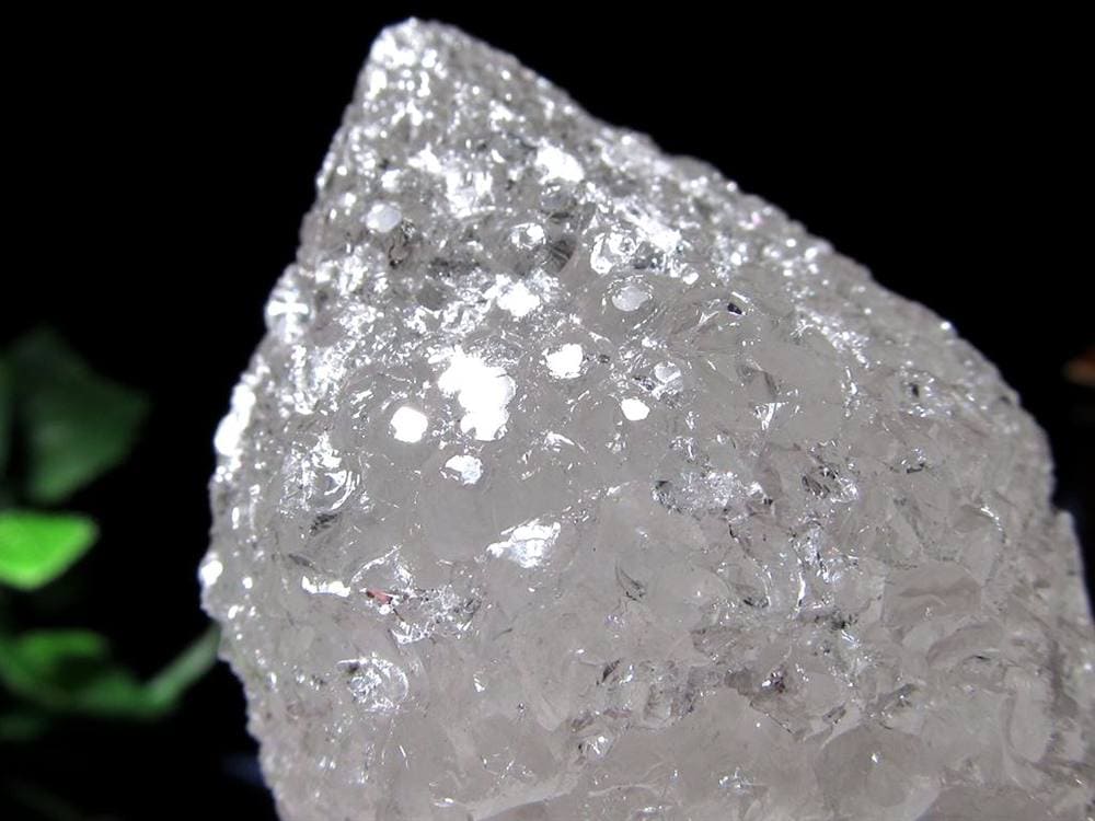 ニルヴァーナクォーツ アイスクリスタル 水晶 原石 ポイント