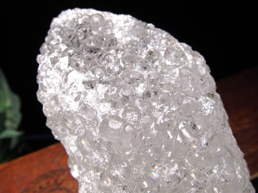 ニルヴァーナクォーツ アイスクリスタル 水晶 原石 ポイント