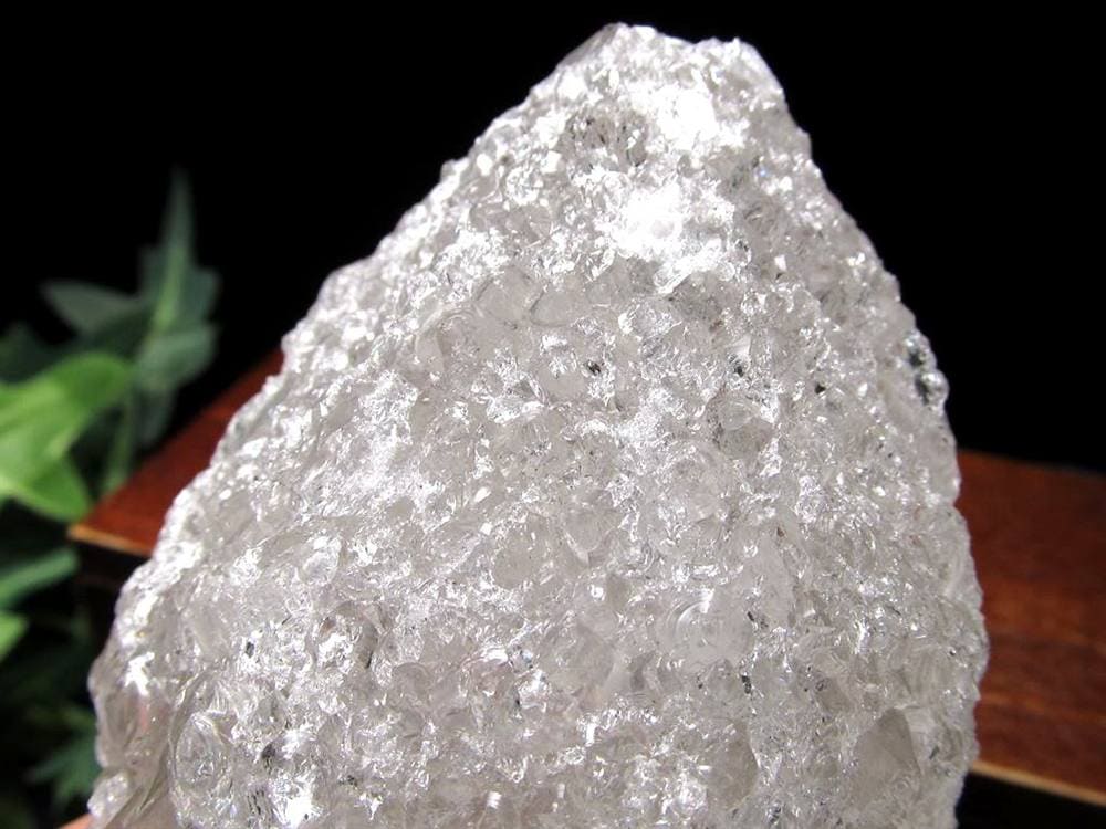 ニルヴァーナクォーツ アイスクリスタル 水晶 原石 ポイント