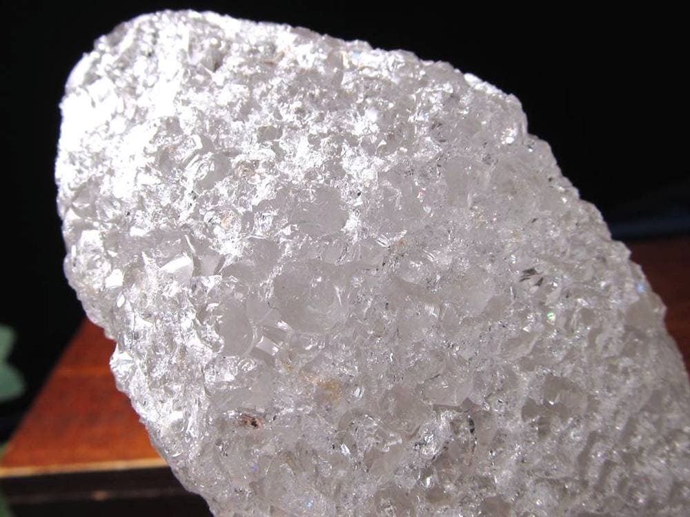 ニルヴァーナクォーツ アイスクリスタル 水晶 原石 ポイント