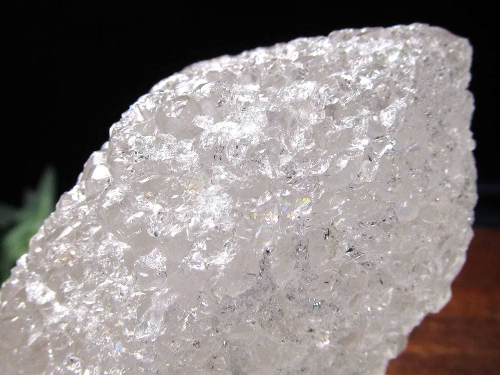 ニルヴァーナクォーツ アイスクリスタル 水晶 原石 ポイント