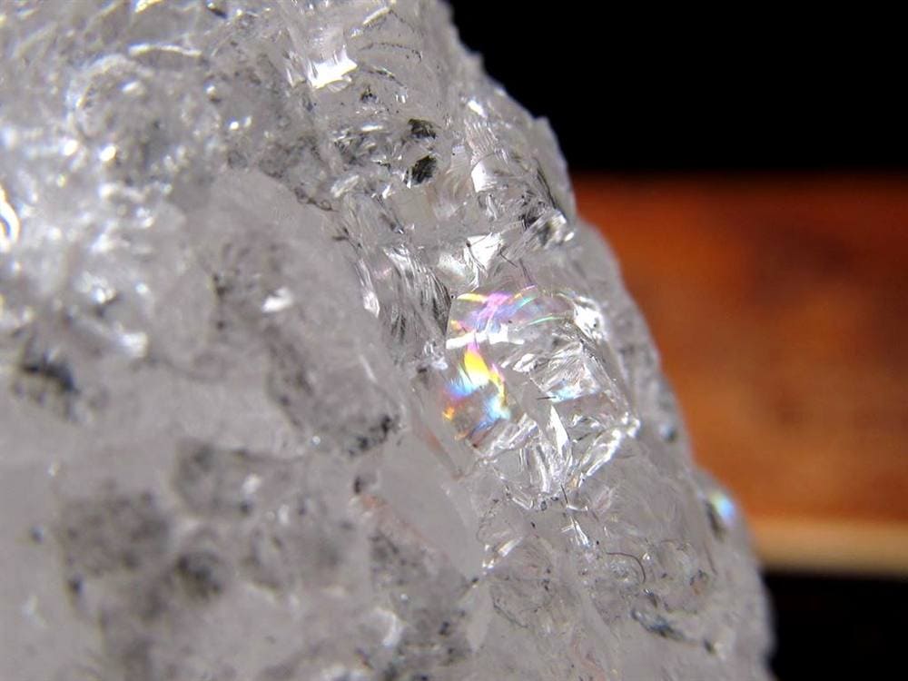 ニルヴァーナクォーツ アイスクリスタル 水晶 原石 ポイント