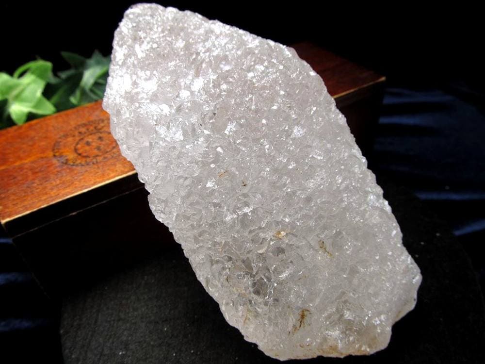 ニルヴァーナクォーツ アイスクリスタル 水晶 原石 ポイント