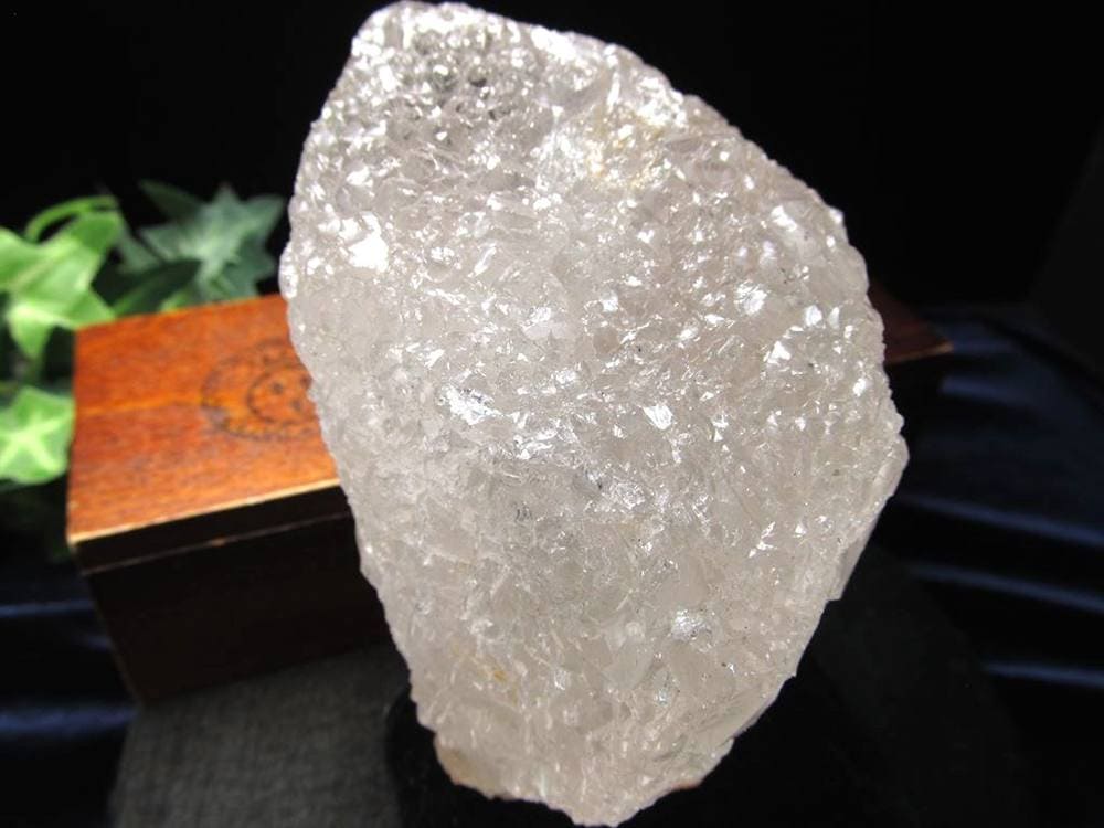 ニルヴァーナクォーツ アイスクリスタル 水晶 原石 ポイント