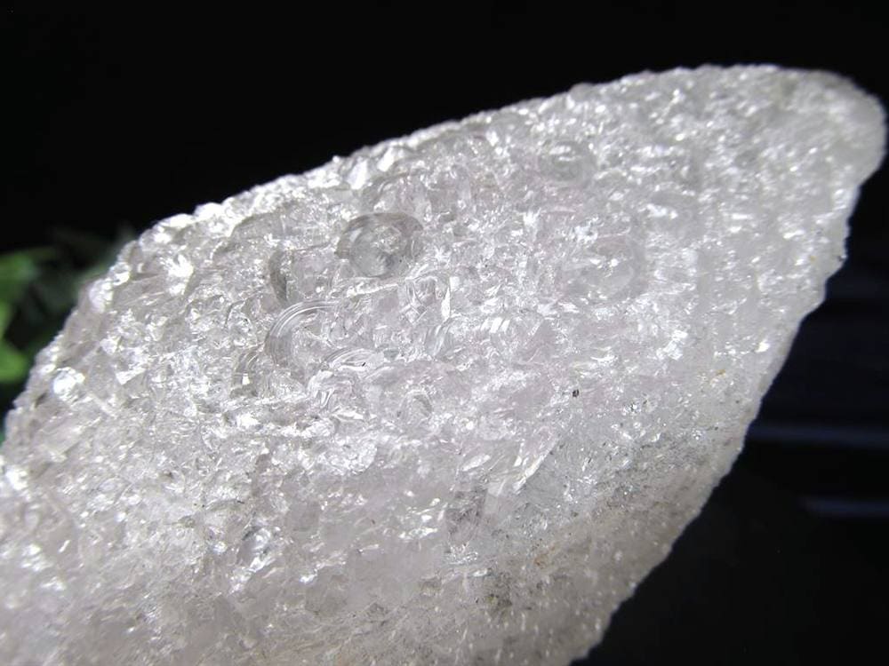 ニルヴァーナクォーツ アイスクリスタル 水晶 原石 ポイント