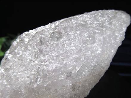 ニルヴァーナクォーツ アイスクリスタル 水晶 原石 ポイント