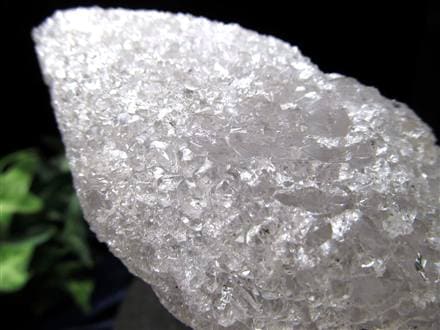 ニルヴァーナクォーツ アイスクリスタル 水晶 原石 ポイント