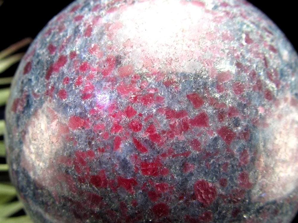 ルビーインカイヤナイト 丸玉 スフィア ルビーカイヤナイト 