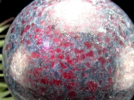 ルビーインカイヤナイト 丸玉 スフィア ルビーカイヤナイト 