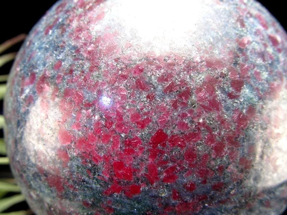 ルビーインカイヤナイト 丸玉 スフィア ルビーカイヤナイト 