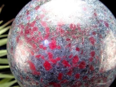 ルビーインカイヤナイト 丸玉 スフィア ルビーカイヤナイト 