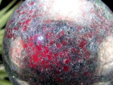 ルビーインカイヤナイト 丸玉 スフィア ルビーカイヤナイト 