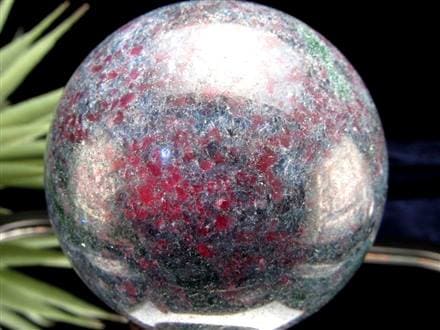 ルビーインカイヤナイト 丸玉 スフィア ルビーカイヤナイト 
