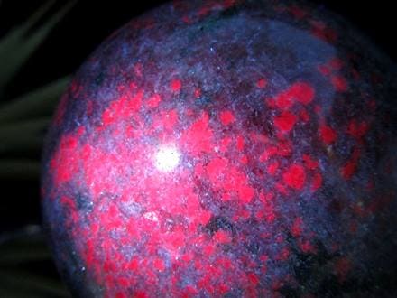 ルビーインカイヤナイト 丸玉 スフィア ルビーカイヤナイト 