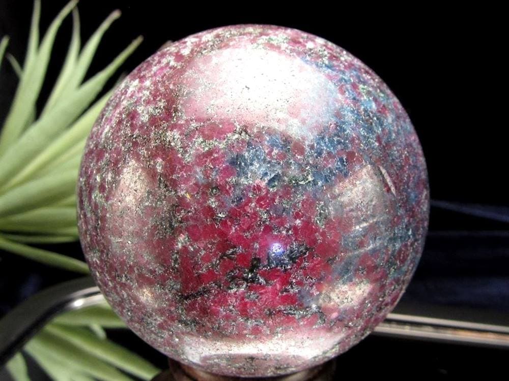 ルビーインカイヤナイト 丸玉 スフィア ルビーカイヤナイト 