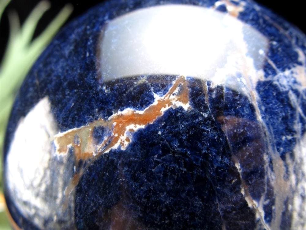 ソーダライト 方曹達石 丸玉 スフィア 置き物