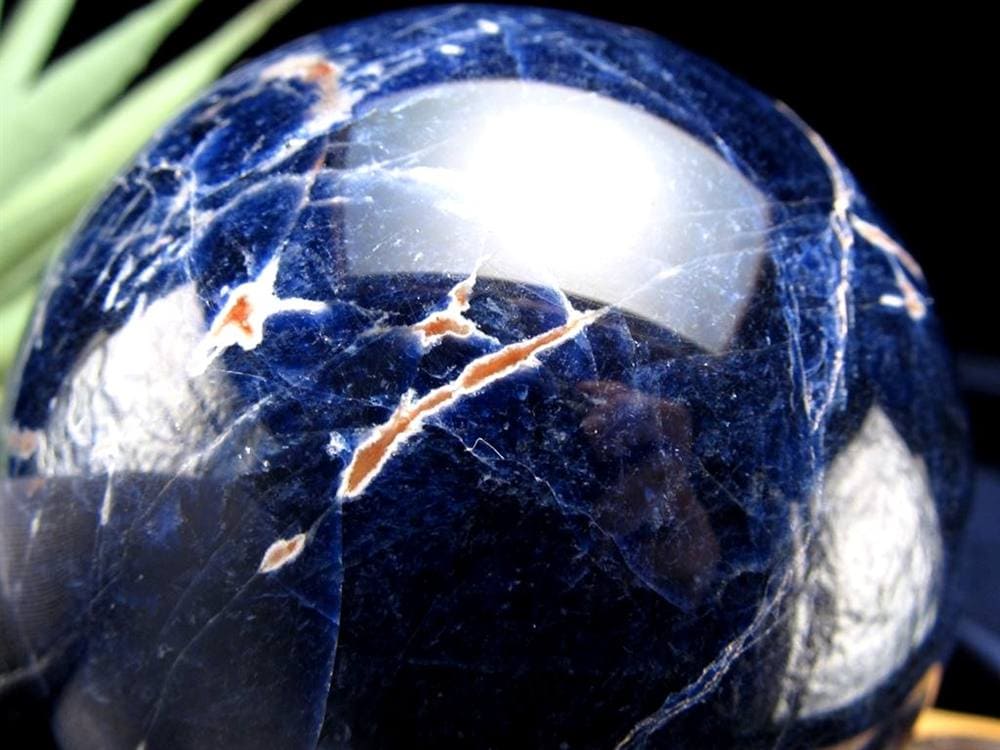 ソーダライト 方曹達石 丸玉 スフィア 置き物