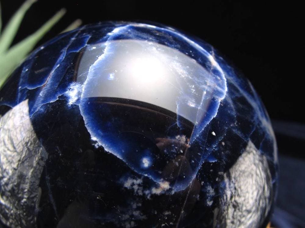 ソーダライト 方曹達石 丸玉 スフィア 置き物