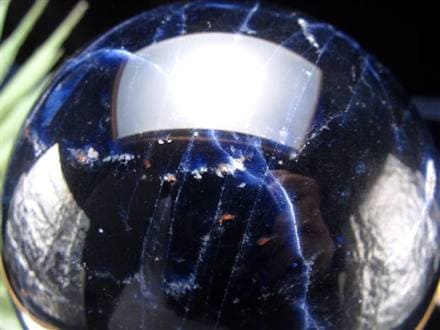 ソーダライト 方曹達石 丸玉 スフィア 置き物