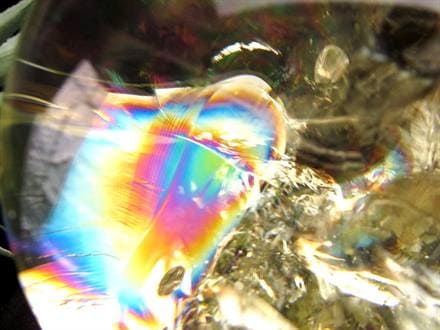 シトリン 黄水晶 丸玉 置物 金運 スフィア