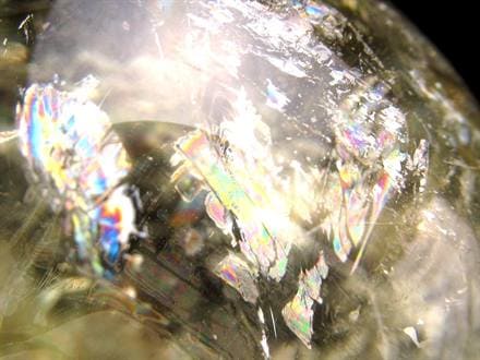 シトリン 黄水晶 丸玉 置物 金運 スフィア