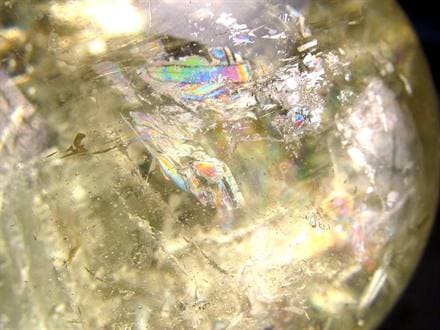 シトリン 黄水晶 丸玉 置物 金運 スフィア
