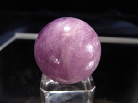 クンツァイト リチア輝石 丸玉 スフィア 置物