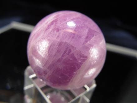 クンツァイト リチア輝石 丸玉 スフィア 置物