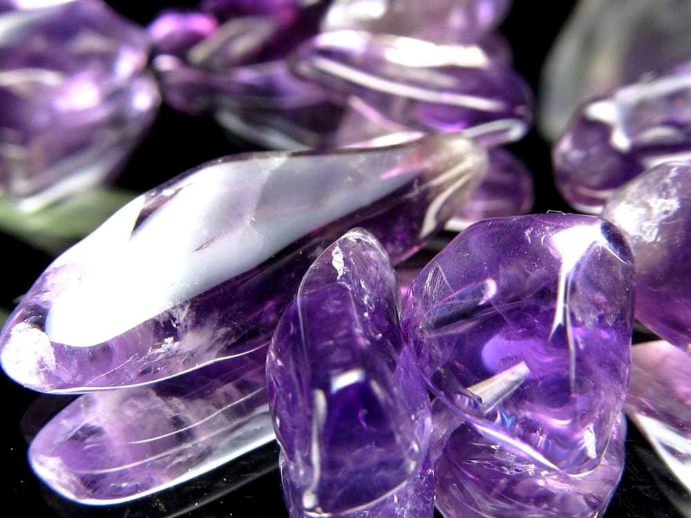 アメジスト さざれ石 深い紫色