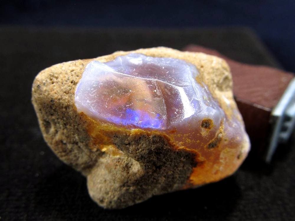 オパール 蛋白石 原石 エチオピア産 遊色