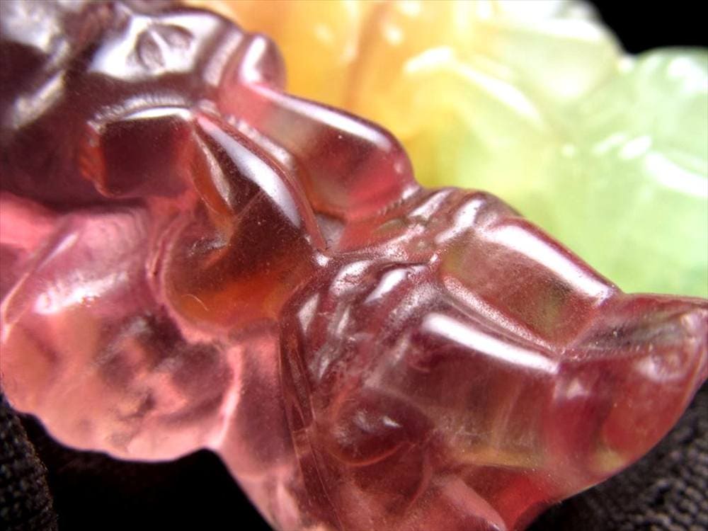 フローライト 蛍石 縁起物 置物