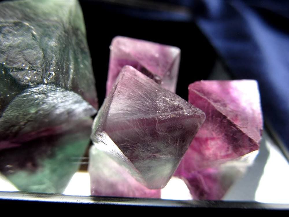 フローライト 蛍石 結晶 原石 フローライト8面体結晶