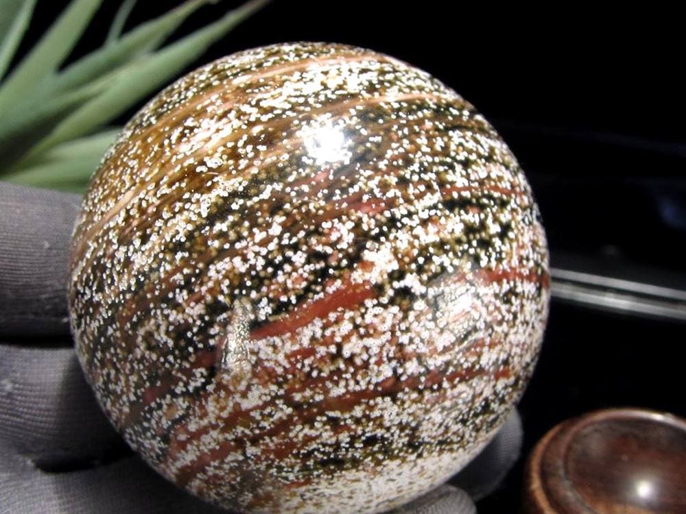 オーシャンジャスパー オビキュラージャスパー ジャスパー 碧玉 丸玉 スフィア