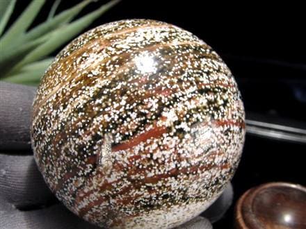 オーシャンジャスパー オビキュラージャスパー ジャスパー 碧玉 丸玉 スフィア